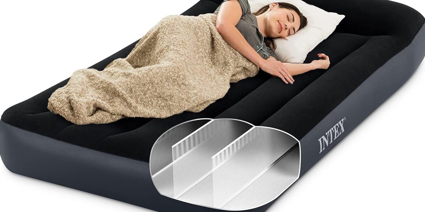 INTEX 64145ED Dura-Beam Standard Pillow Rest Air Mattress Air Mattresses